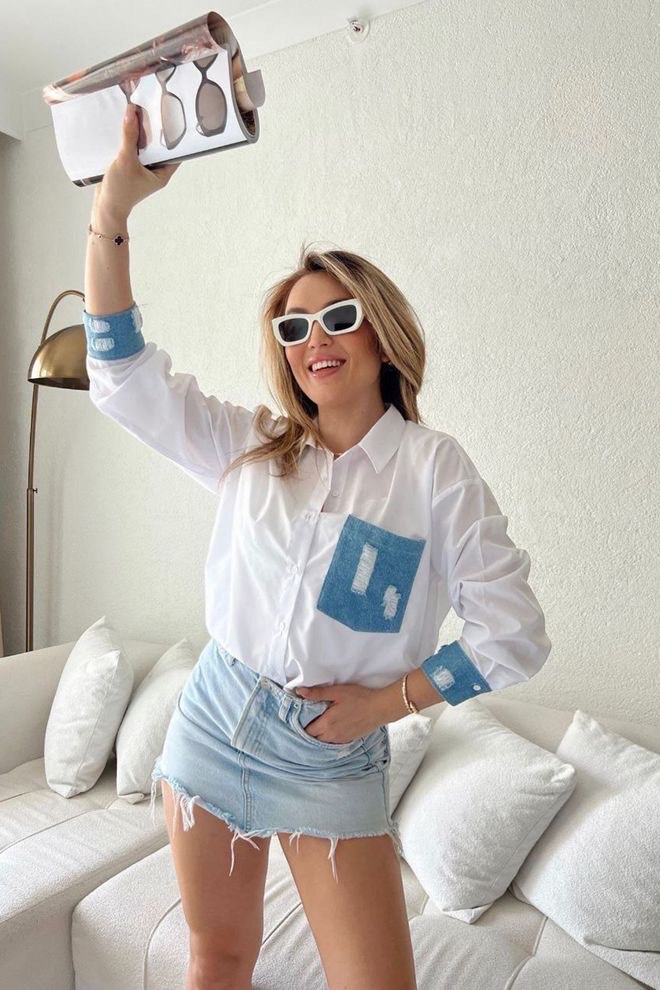 WITTE blouse