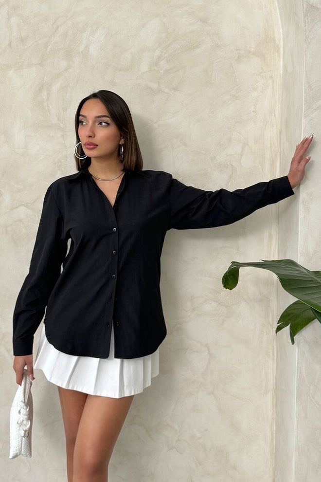 zwarte blouse