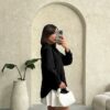 zwarte blouse