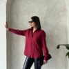 rode blouse