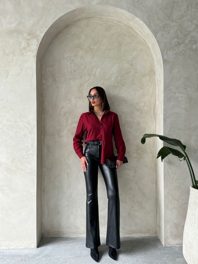 rode blouse