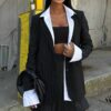 Zwarte blazer