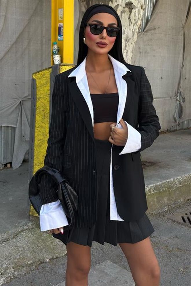 Zwarte blazer