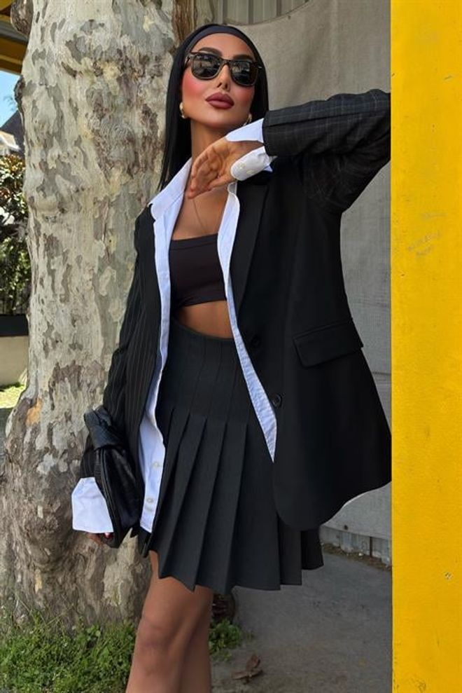 Zwarte blazer