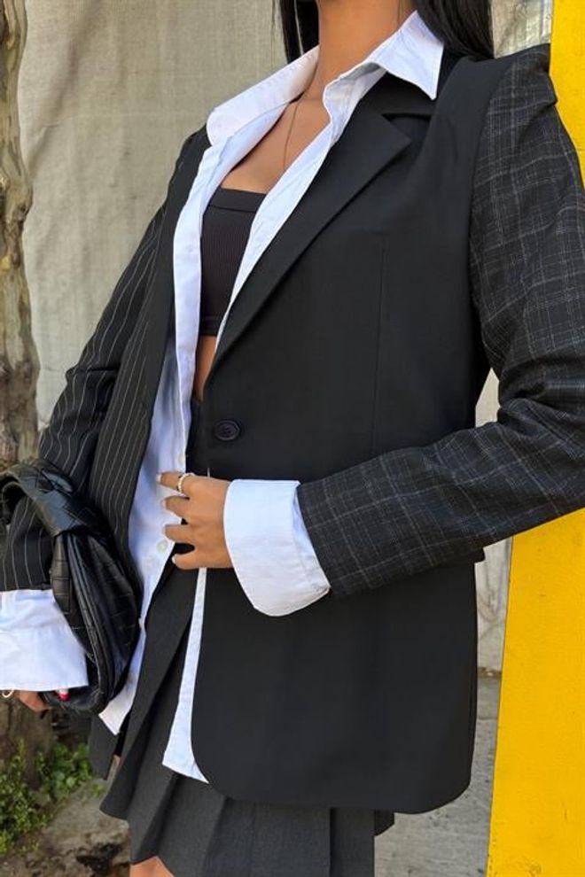 Zwarte blazer