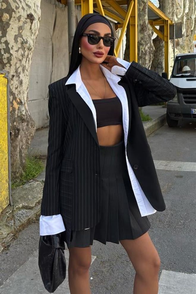 Zwarte blazer