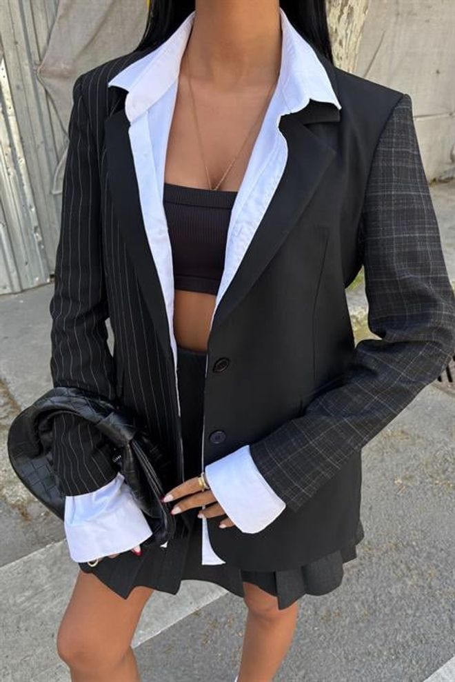 Zwarte blazer