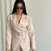 beige pak