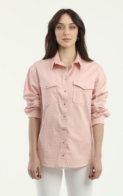 Roze blouse dishe