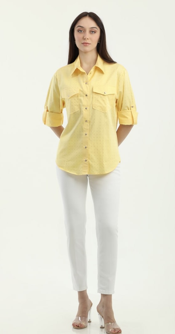 Geel blouse Dishe