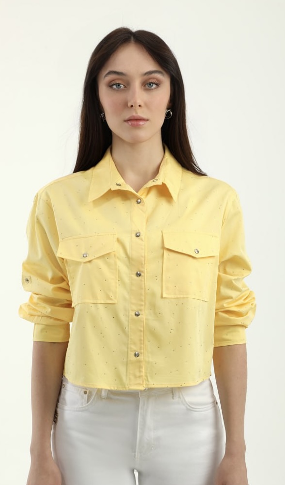 Geel blouse dishe
