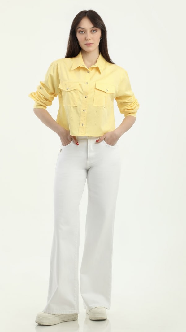 Geel blouse dishe